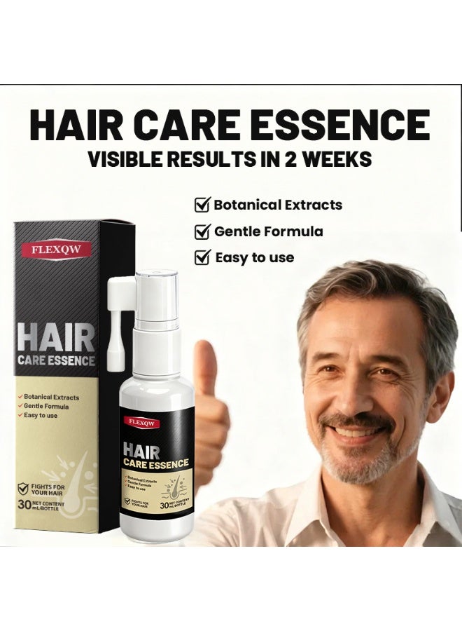 FLEXQW 2-in-1 Hair Oil and Nourishing Solution: Strengthens Hair Roots, Leaves Hair Smooth and Shiny, Provides Long-Lasting Frizz Control - Image 1